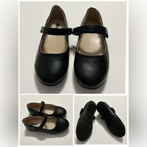 Elegant Black Kids Mary Jane Dress Shoes